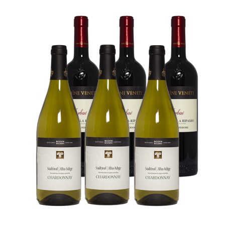 Wijnpakket Italie Valpolicella - Chardonnay